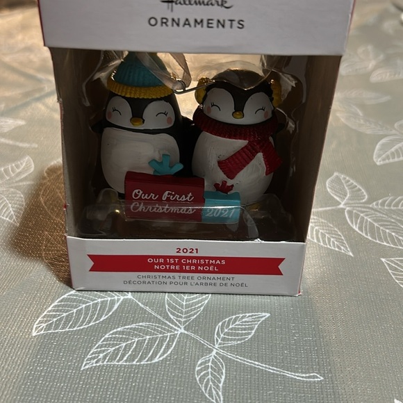 *Add on Deal* Hallmark Pengiun “Our First Christmas 2021” - Picture 2 of 5